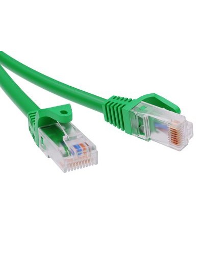 Патч-корд неэкранированный CAT6 U/UTP 4х2, LSZH, зелёный, 5м DKC RN6UU4550GN в Липецке Патчкорды (медные) Pintop.ru