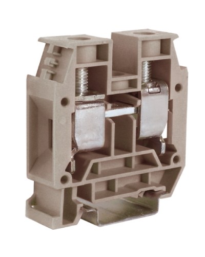 зажим серый 35 кв.мм DKC ZCBC35GR в Липецке Аксессуары для стоек и шкафов Pintop.ru