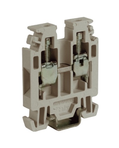 Зажим 2,5 кв.мм серый DKC ZRN500GR в Липецке Крепежные изделия Pintop.ru