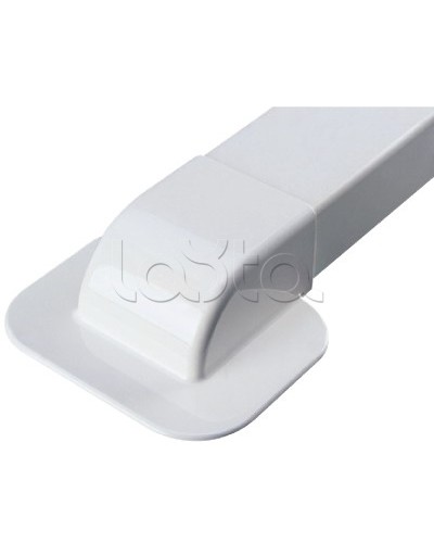 Ввод в стену под углом 90 град. для короба 70х40 мм DKC AIR70408 в Липецке Аксессуары для стоек и шкафов Pintop.ru