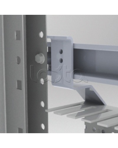 Комплект держателей перфокороба, фронтальных, 1 упаковка - 4 шт DKC R5DSF02 в Липецке Аксессуары для стоек и шкафов Pintop.ru