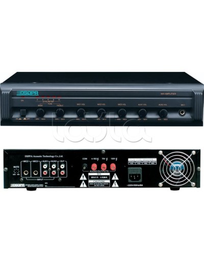 Микшер-усилитель DSPPA MP-300P в Липецке Система оповещения и трансляции Dsppa Pintop.ru