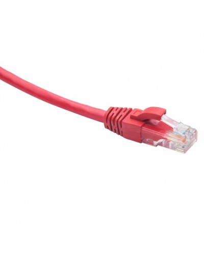 Шнур коммутационный U/UTP категория 5e LSZH нг(А)-HF 3,0 м, красный Datarex DR-181311 в Липецке Патчкорды (медные) Pintop.ru