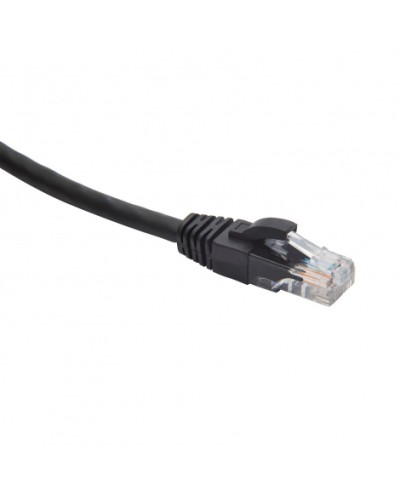 Шнур коммутационный U/UTP категория 5e LSZH нг(А)-HF 1,0 м, черный Datarex DR-181907 в Липецке Патчкорды (медные) Pintop.ru