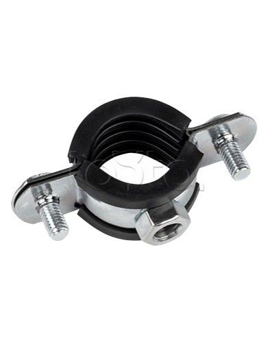 Хомут стальной 3/8 (15-19 мм), с уплотнителем EKF (hsu1038) в Липецке Стяжки-хомуты Pintop.ru