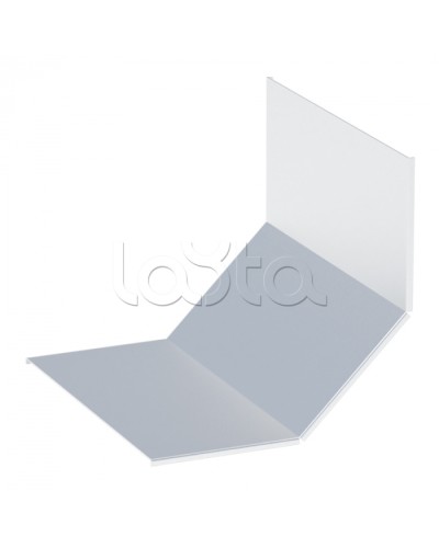 Крышка на угол 90 градусов верт. внутр. лестн. усиленная 100x400 мм (2 мм) HDZ EKF (kviltp90100400-2-HDZ) в Липецке Аксессуары для лотков Pintop.ru