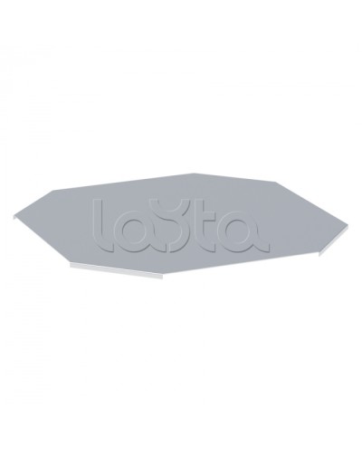 Крышка на ответвитель крестообразный лестничный усиленная 400 мм EKF (kxltp400-2) в Липецке Аксессуары для лотков Pintop.ru