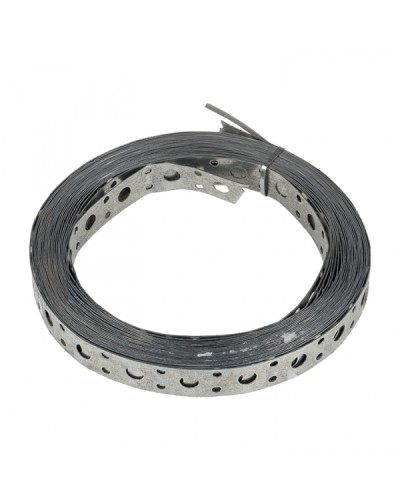 Лента перфорированная монтажная прямая 12х0,55 (25 м) EKF (lpm12x0.55) в Липецке Стяжки-хомуты Pintop.ru
