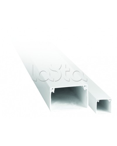 Канал кабельный (20х10) (160 м) белый EKF Basic (kk-20-10-basic) в Липецке Кабель-канал Pintop.ru