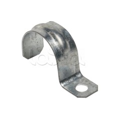 Скоба металлическая однолапковая d25-26 мм (100 шт) EKF PROxima (sm-1-25-26)