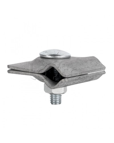 Зажим прута универсальный (пластина 45х45мм) HZ EKF PROxima (lp-g3103) в Липецке Держатели, клипсы, скобы Pintop.ru