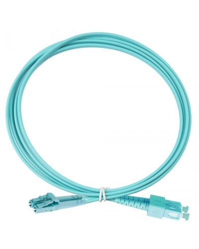 Оптический коммутационный шнур дуплексный, OM3, 2х50/125, SC-LC, 10 м Eurolan (41F-30-SC-LC-10) в Липецке Патч-корды и пигтейлы Pintop.ru