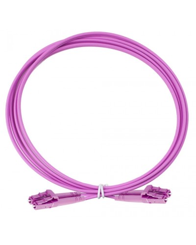 Оптический коммутационный шнур дуплексный, 2х50/125, OM4, LC-LC, 1 м Eurolan (41F-40-LC-LC-01) в Липецке Патч-корды и пигтейлы Pintop.ru