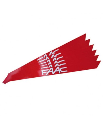 Набор светоотражающих наклеек Faac 490117 в Липецке Запчасти для шлагбаумов и автоматики Pintop.ru