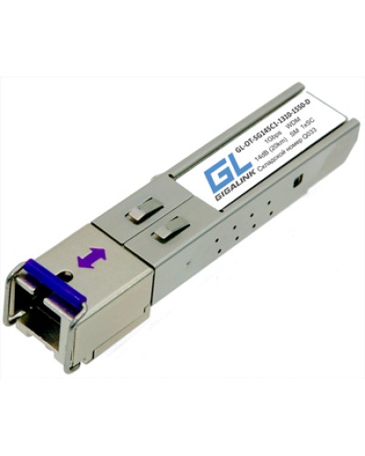 Модуль SFP Gigalink GL-OT-SG14SC1-1310-1550-D в Липецке Модули SFP/XFP/GBIC Pintop.ru