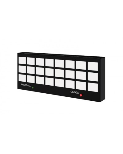 Табло отображения Hostcall MP-731W1 в Липецке Система оповещения и трансляции Hostcall Pintop.ru