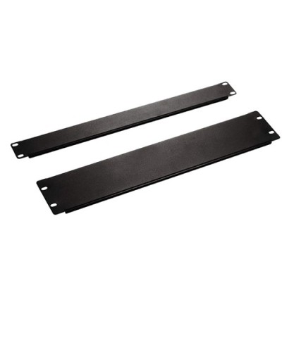 Фальш-панель на 0.5U Hyperline BPV-0.5-RAL9005 в Липецке Аксессуары для стоек и шкафов Pintop.ru