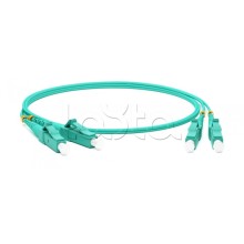 Патч-корд волоконно-оптический Hyperline FC-D2-503-FC/PR-LC/PR-H-3M-LSZH-AQ