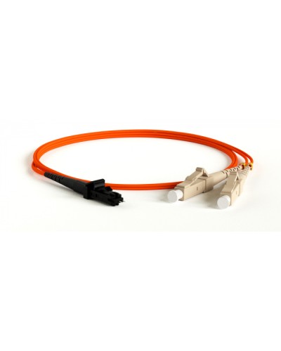 Патч-корд волоконно-оптический Hyperline FC-D2-50-LC/PR-MTRJF/PR-H-2M-LSZH-OR в Липецке Патч-корды оптические Pintop.ru