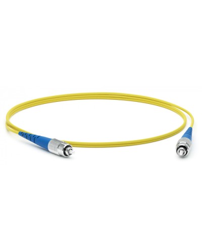 Патч-корд волоконно-оптический Hyperline FC-S2-9-FC/UR-FC/UR-H-5M-LSZH-YL в Липецке Патч-корды оптические Pintop.ru