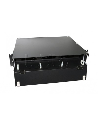 Патч-панель Hyperline (FO-19BX-2U-F0-6xSLT-W120H32-EMP) в Липецке Кросс оптический Pintop.ru