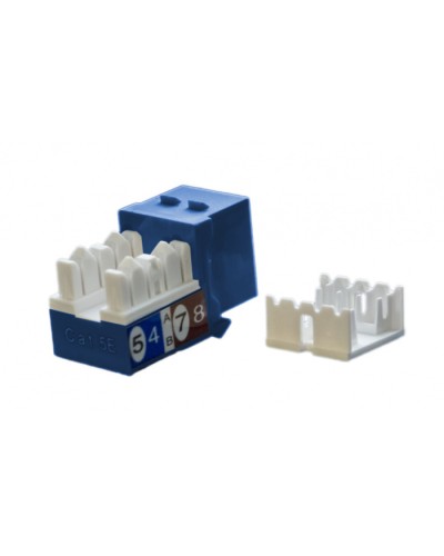 Вставка Hyperline (KJ9-8P8C-C5e-90-BL) в Липецке Коннекторы Pintop.ru