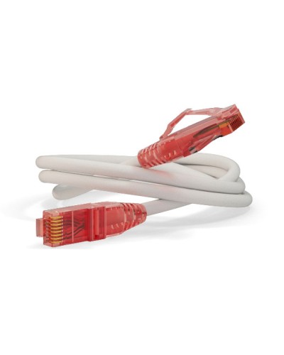 Патч-корд U/UTP Hyperline PC-LPM-UTP-RJ45-RJ45-C5e-15M-LSZH-WH в Липецке Патчкорды (медные) Pintop.ru