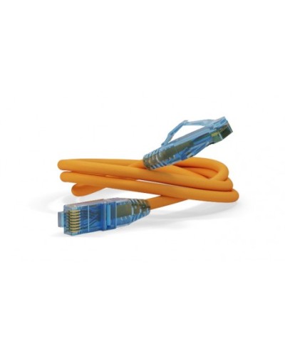 Патч-корд U/UTP Hyperline PC-LPM-UTP-RJ45-RJ45-C6-1M-LSZH-OR в Липецке Патчкорды (медные) Pintop.ru