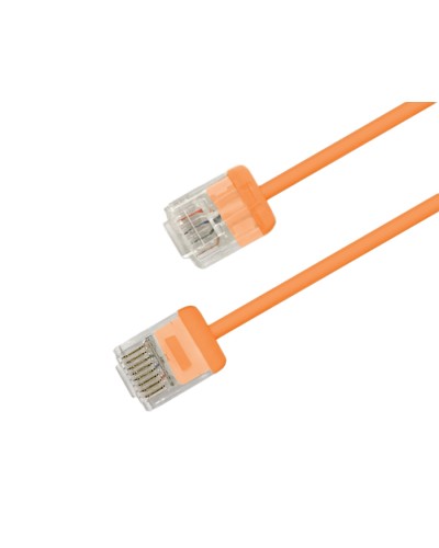 Патч-корд Hyperline PC-LPU-UTP-RJ45-RJ45-C6-1.5M-LSZH-OR в Липецке Патчкорды (медные) Pintop.ru