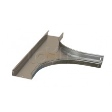 Ответвитель T-образный горизонтальный плавный Hyperline RST-TTS-600-100-0,8-R100-SZ