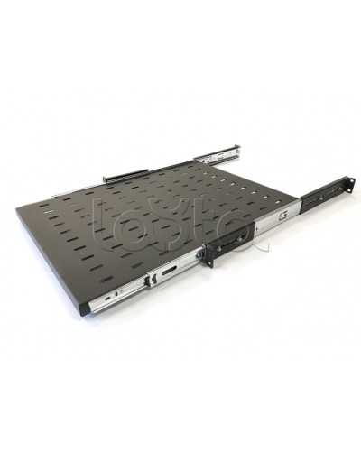 Полка выдвижная Hyperline (TSS3-800-RAL9004) в Липецке Полки для шкафов и стоек Pintop.ru