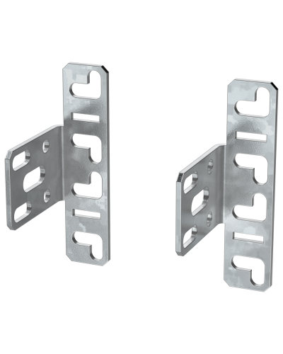 FORMAT Кронштейн профиля монтажного 50х25 тип 1 (2шт/упак) IEK (FO-00-BPRM-1) в Липецке Аксессуары для стоек и шкафов Pintop.ru