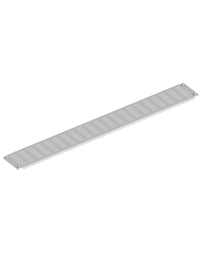 FORMAT Заглушка панели нижней наборной вентилируемой 100мм шкаф шириной 1000мм IEK (FO-00-PLTV-010-100) в Липецке Аксессуары для стоек и шкафов Pintop.ru