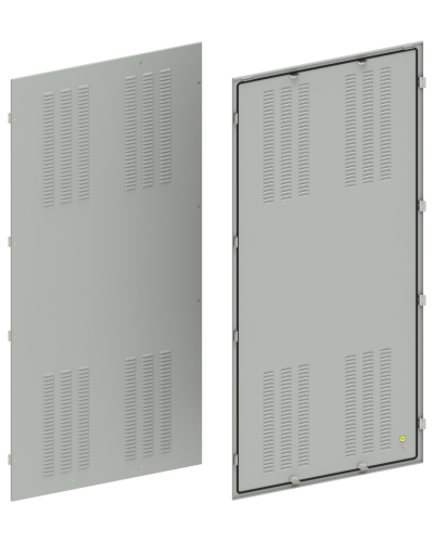 FORMAT Панель боковая вентилируемая 2000х1000мм IP31 (2шт/компл) IEK (FO-00-PSV-200-100-31) в Липецке Аксессуары для стоек и шкафов Pintop.ru