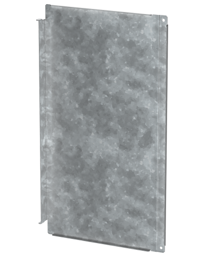 FORMAT Перегородка аппаратного отсека боковая вертикальная сплошная высота 600мм IEK (FO-00-PVHC-060) в Липецке Аксессуары для стоек и шкафов Pintop.ru