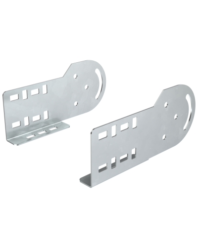 LESTA Соединитель шарнирный лестничный 80/1,5мм HDZ IEK (LE-SLH06-080-D15-HDZ) в Липецке Аксессуары для лотков Pintop.ru