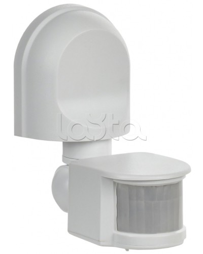 Датчик движения ДД-008 1100Вт 180град 12м IP44 белый IEK (LDD10-008-1100-001) в Липецке Дополнительное оборудование для ОПС Pintop.ru