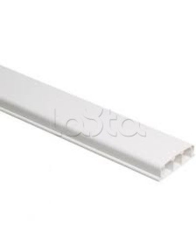 Кабель-канал плинтусного типа 80x20 IEK CKK20-080-020-1-K01 в Липецке Кабель-канал Pintop.ru