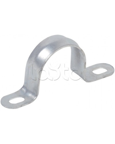 Скоба двухлапковая d31-32 IEK CMAT11-31-100 в Липецке Держатели, клипсы, скобы Pintop.ru