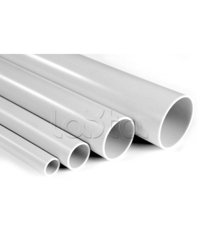 Труба гладкая самозатухающий ПВХ 40 мм IEK CTR10-040-K41-024I (24 м) в Липецке Гладкая труба Pintop.ru