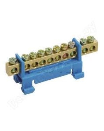 Шина нулевая с DIN-изолятором типа «Стойка» ШНИ-6х9-14-С-С IEK YNN10-69-14P-K07 в Липецке Клеммные колодки Pintop.ru