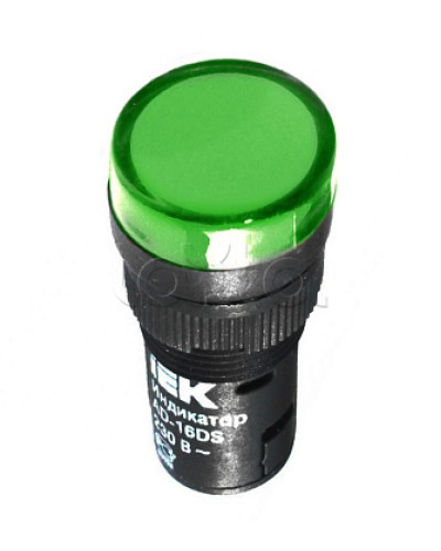 Лампа AD16DS(LED)матрица d16мм зеленый 24В AC/DCIEK (BLS10-ADDS-024-K06-16) в Липецке Источники света(Лампы) Pintop.ru
