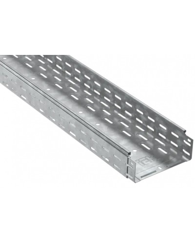 ESCA Лоток перфорированный 80х300х3000-1,0 HDZ IEK (CLP10-080-300-100-3-M-HDZ) в Липецке Кабельные лотки Pintop.ru
