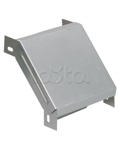 Поворот на 90° вертикальный внешний 50х200 HDZ IEK (CLP1N-050-200-M-HDZ) в Липецке Аксессуары для лотков Pintop.ru