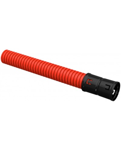 Труба гофр. ПНД 40 мм (50 м) IEK (CTG12-040-K04-050-R) в Липецке Труба гофрированная Pintop.ru