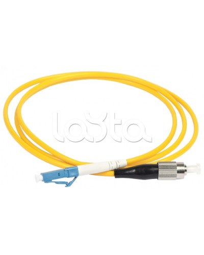 Патч-корд оптический, SM, 9/125 (OS2), FC/UPC-LC/UPC, (simplex), 1м FPC09-FCU-LCU-C1L-1M в Липецке Патч-корды оптические Pintop.ru