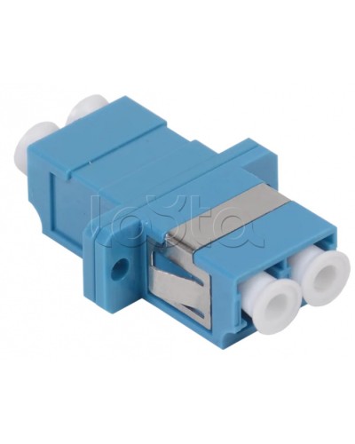 Проходной адаптер LC-LC, (SM/MM), UPC, (Duplex) ITK (FC1-LCULCU2C-SM) в Липецке Проходные адаптеры и розетки оптические Pintop.ru