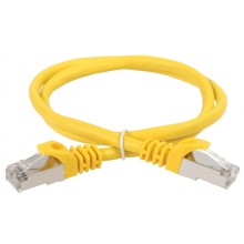 ITK Коммутационный шнур кат. 5Е FTP LSZH 2м желтый (PC05-C5EFL-2M)