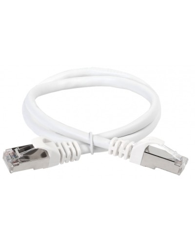 ITK Коммутационный шнур кат. 5Е FTP LSZH 15м белый (PC08-C5EFL-15M) в Липецке Патч-корды и пигтейлы Pintop.ru