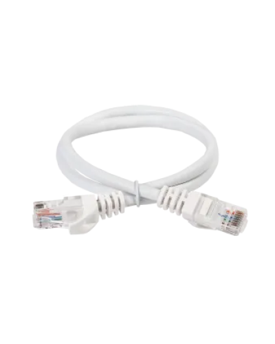 PC08-C5EU-1M ITK Коммутационный шнур (патч-корд) кат.5E UTP 1м белый в Липецке Патчкорды (медные) Pintop.ru